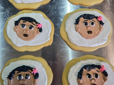Face Birthday Cookies